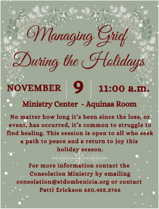 Managing Grief during the holidays