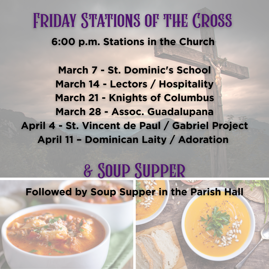 Stations of the Cross & Soup Supper